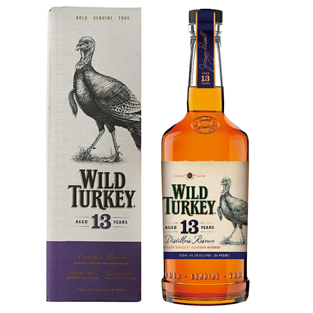 楽天市場】ワイルドターキー 13年 ディスティラーズ・リザーブ 700ml
