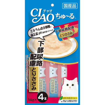 CIAO ちゅ～る 下部尿路配慮 とりささみ | 商品情報 - キャットフード