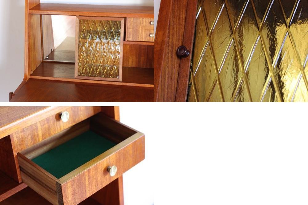 木製キャビネット 3引き出し Hanbjerg Møbelfabrik WRITING BUREAU