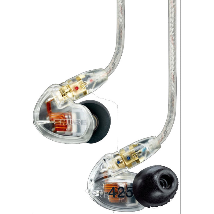 SHURE SE425-CL-A インイヤ型イヤホン - 業務用撮影・映像・音響