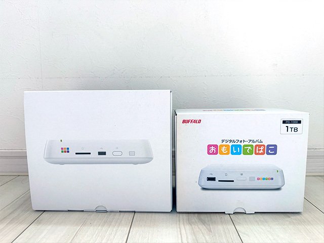 BUFFALO「おもいでばこ」デジタルフォトアルバム HDD容量1TB