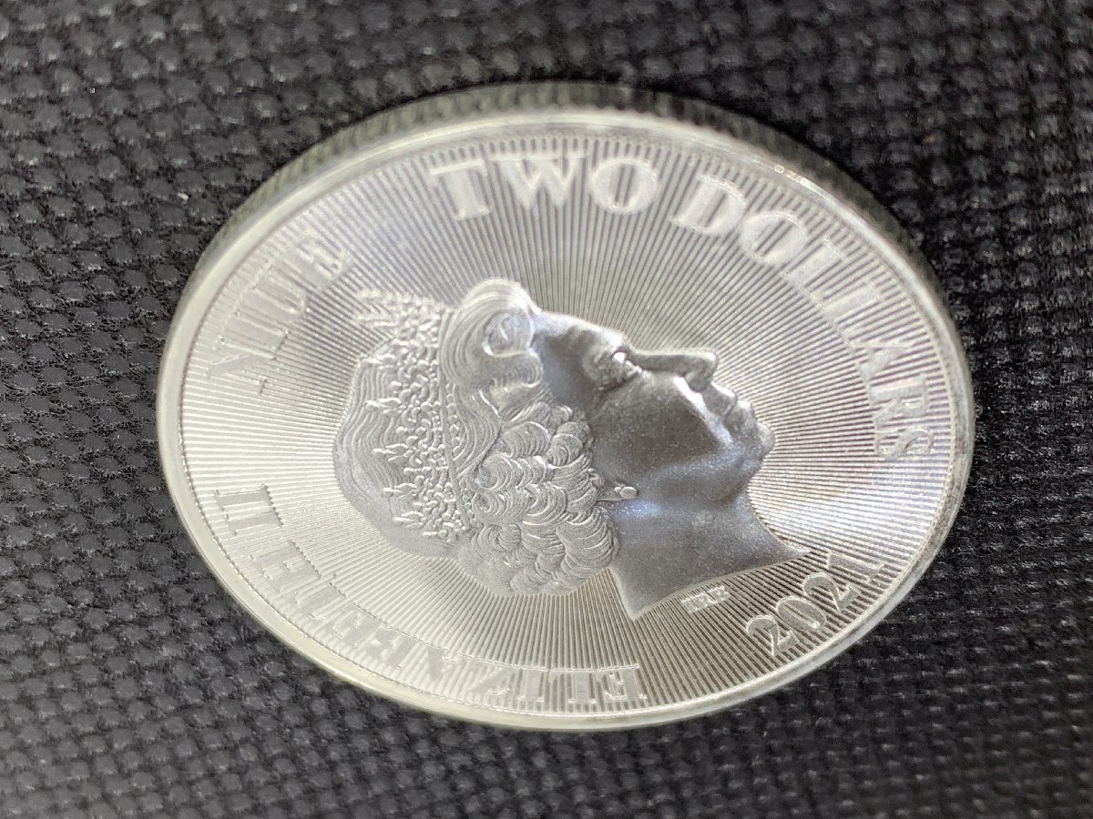 31.1 グラム 2021年 (新品) ニウエ「とどろく・ユダのライオン」純銀 1