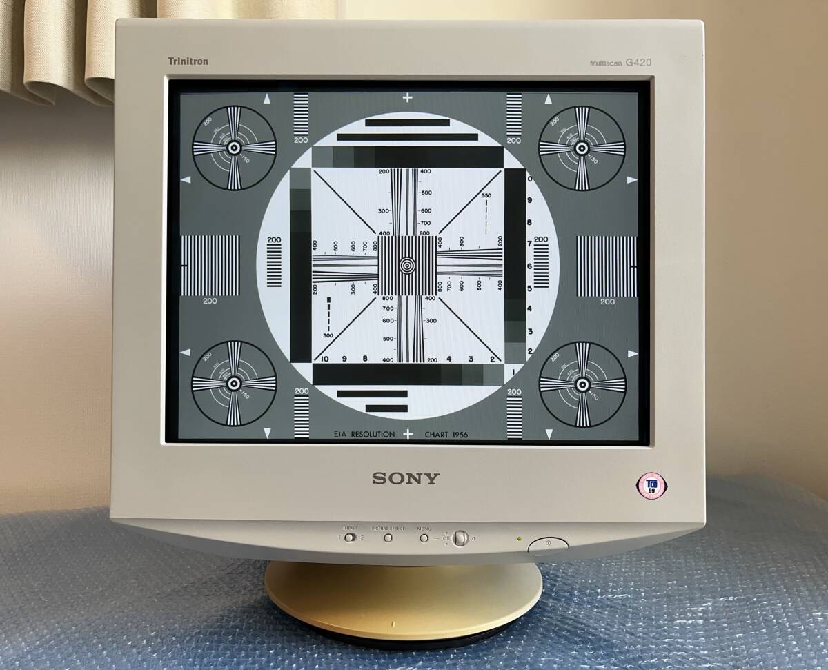 SONY 平面ブラウン管搭載19型トリニトロン ディスプレイCPD-G420 News