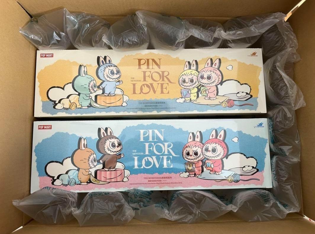 ラブブ PIN FOR LOVEアソートボックス(A-M) アルファベット14個 ラブブ