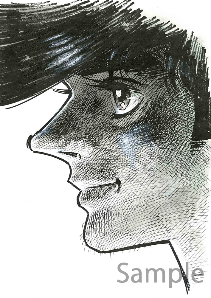 井上直久『雪浄き夜』版画 | ART SPACE