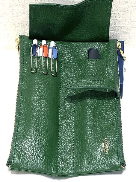 シーカンパニー ルポペンケース 旧型 限定色グリーン Forma限定カラー