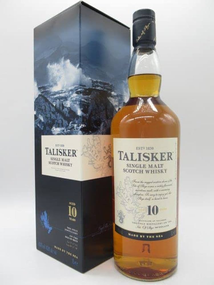 Amazon.co.jp: 【旧ラベル】タリスカー 10年 45.8度 1000ml [並行輸入