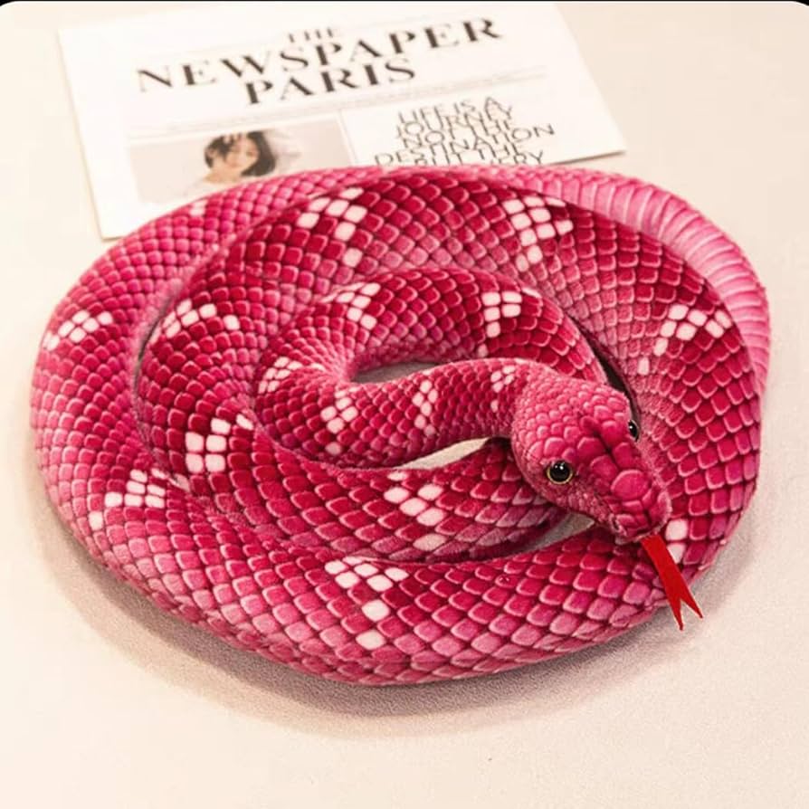 Amazon | yousyu スネーク ぬいぐるみ リアルなアナコンダへびの