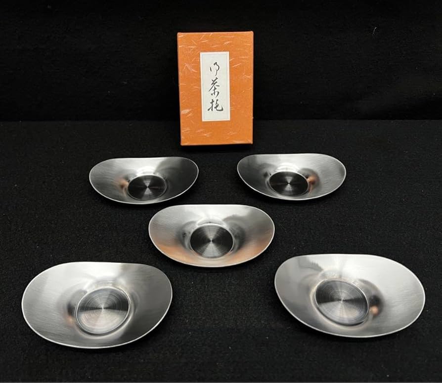 Amazon.co.jp: 茶托/秀夆堂造茶托 5客 アンティーク コレクション 茶器