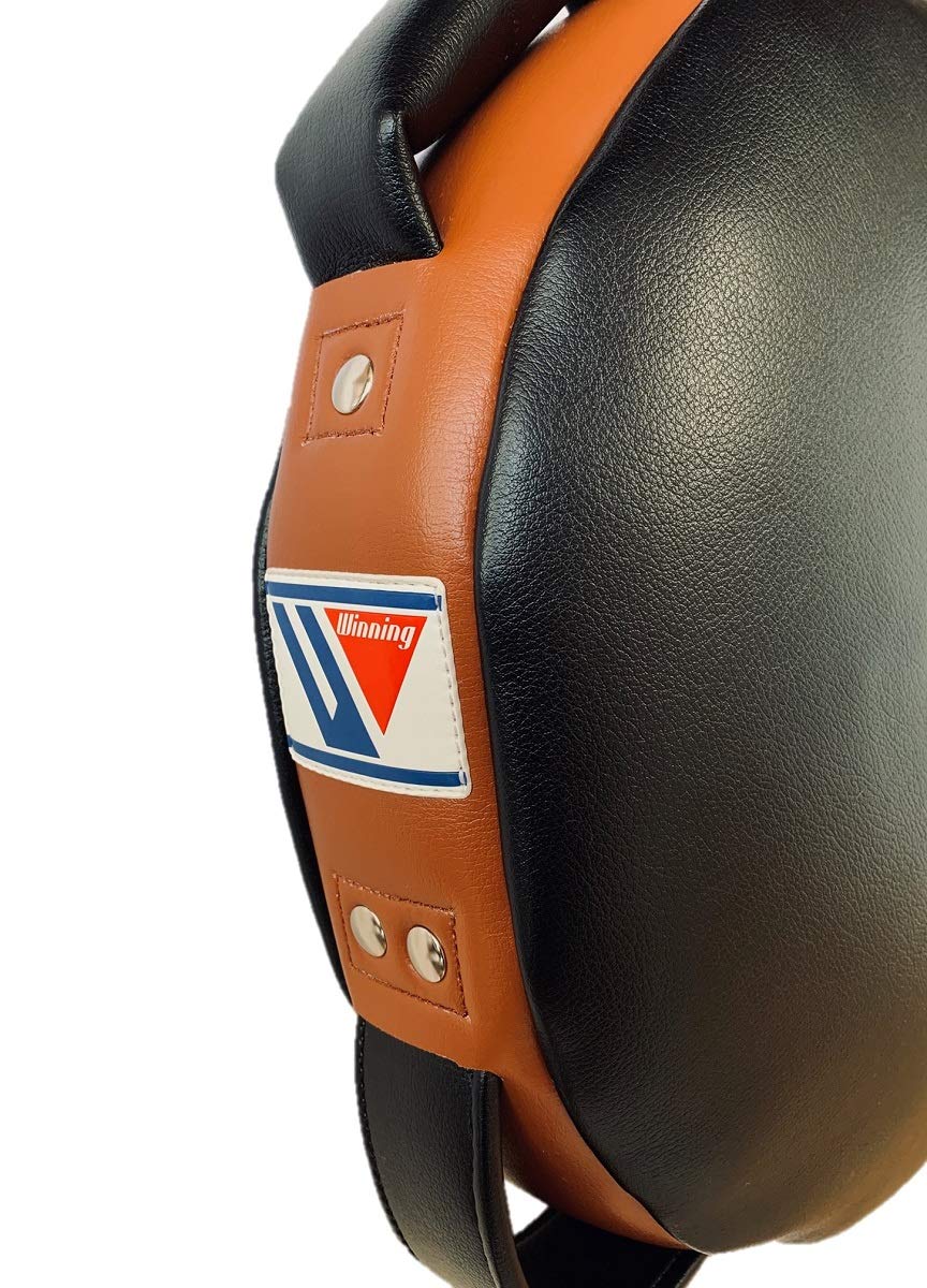 Winning パンチングミット ドラムミット 黒/茶 Winning パンチング