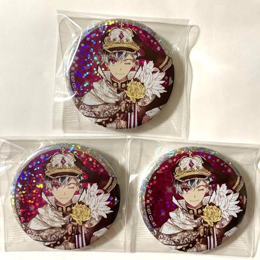 バラ売り可】アイナナ 5周年 キラキラ缶バッジ ビギネク 天 65点 バラ