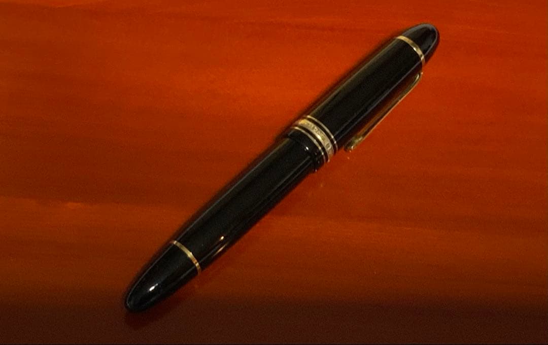 極美品 149 14C中白EFニブ モンブラン マイスターシュテュック