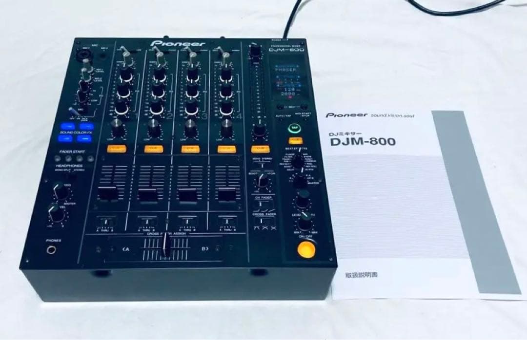 PIONEER DJM-800 フルメンテナンス済み　パネル&ノブ交換済み PIONEER DJM-800 フルメンテナンス済み パネル&ノブ交換済み PIONEER