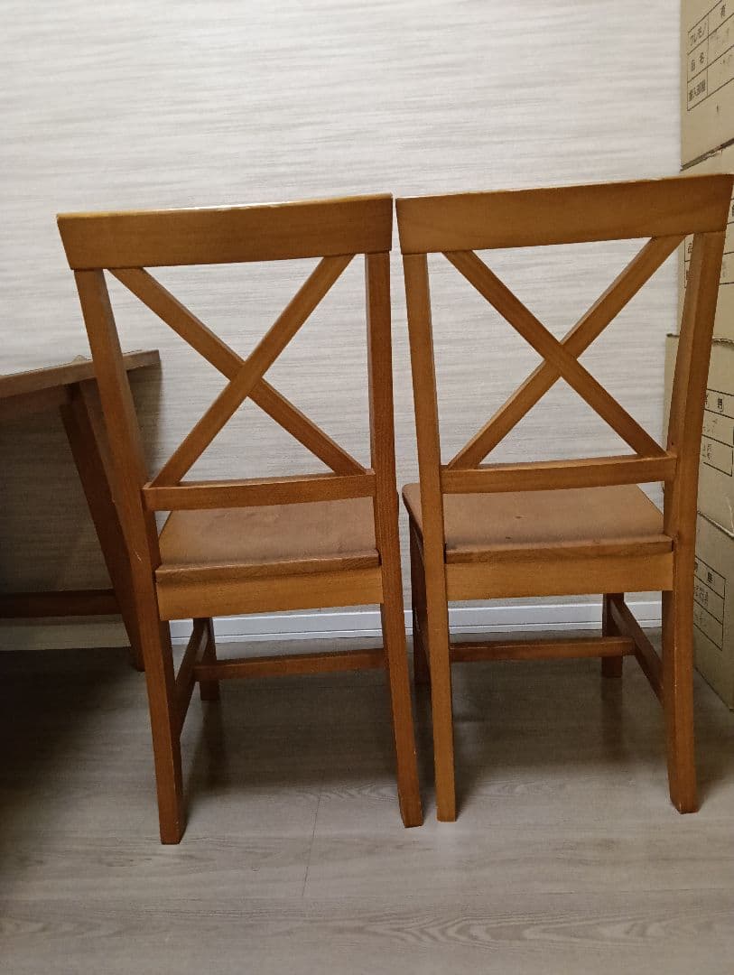 NITORI ダイニングセット カーシーLBR 天然木 クラシックス d2552