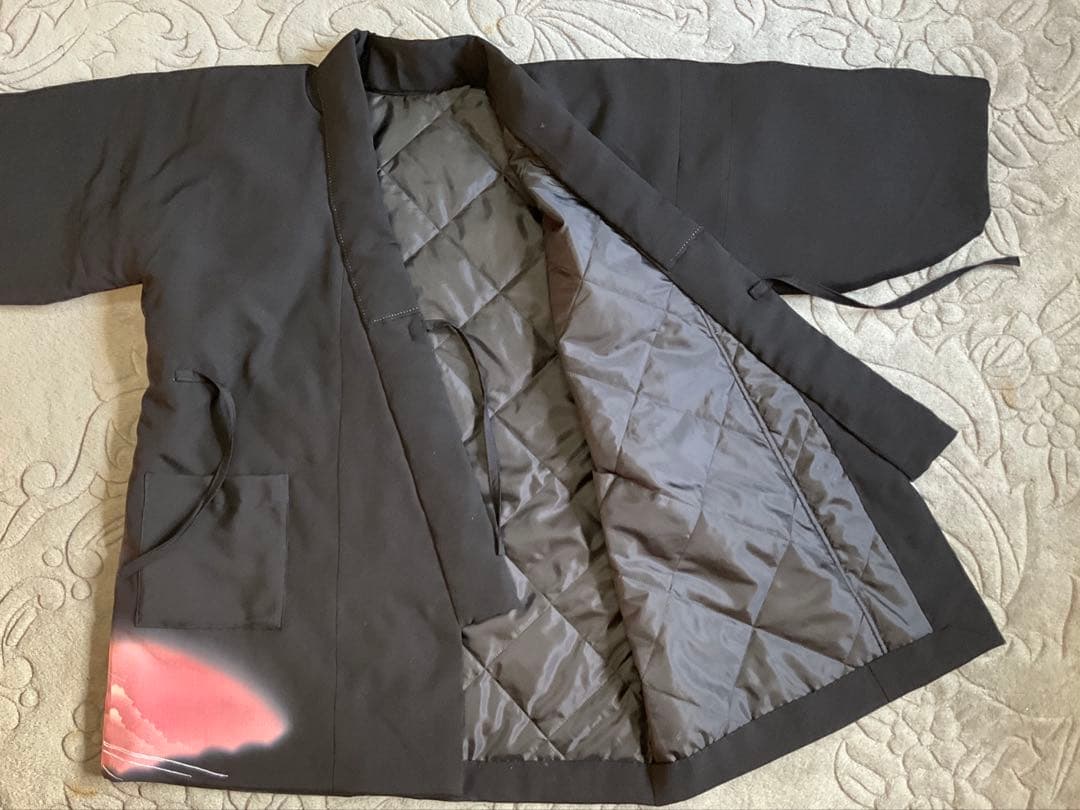 晴れの日の綿入れはんてん 着物リフォーム オシドリ