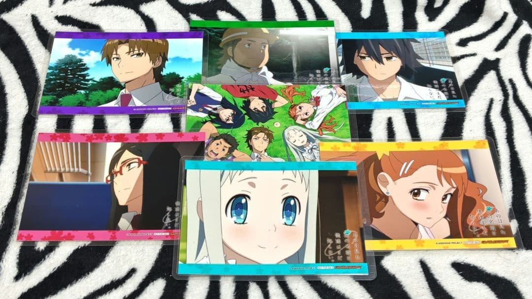 あの日見た花の名前を僕達はまだ知らない。ゲーマーズ ブロマイド 7種 ラミネート あの日見た花の名前を僕達はまだ知らない。ゲーマーズ ブロマイド 7