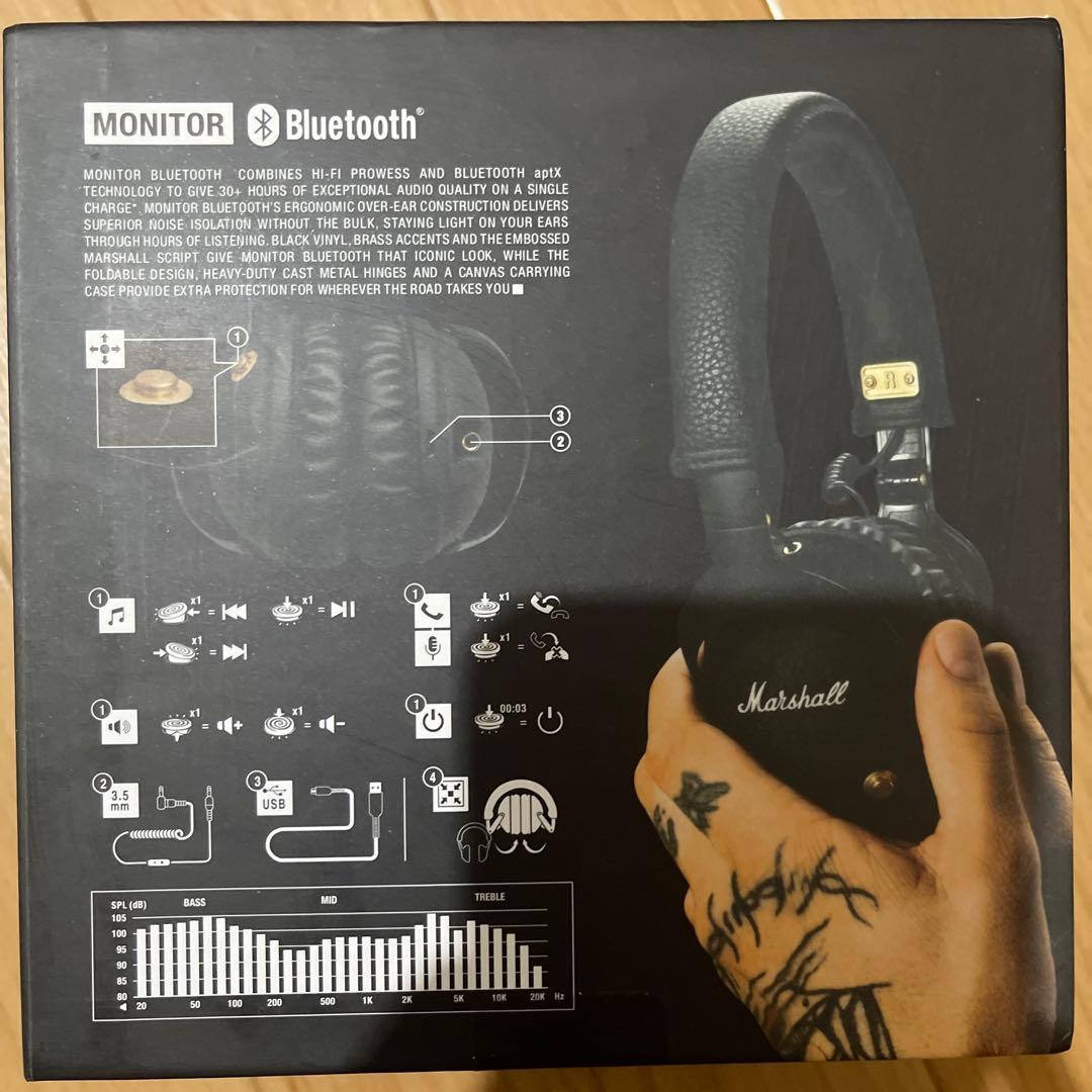 Marshall Monitor Bluetoothヘッドフォン Amazon.com: Marshall Monitor III A.N.C. Over-Ear Bluetooth