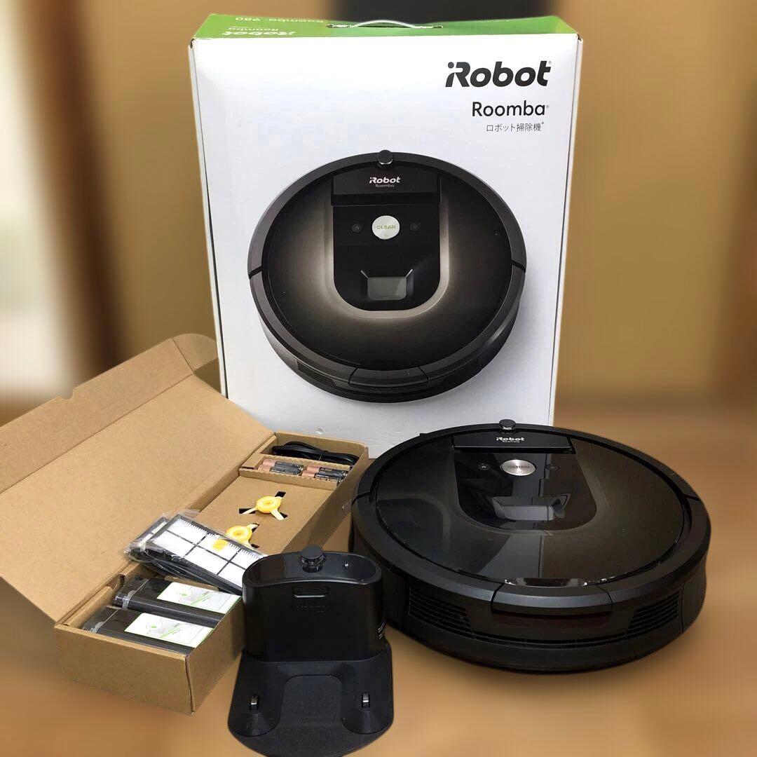 iRobot Roomba 980 ロボット掃除機　本体・箱・付属品 iRobot Roomba 980 Auto Rechargeable Robotic Vacuum Cleaner with