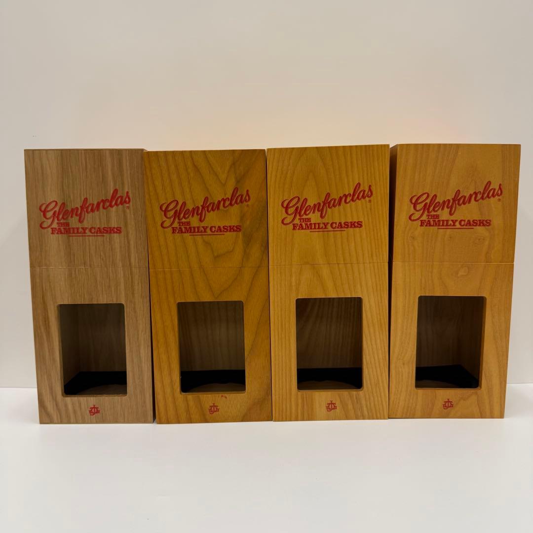 グレンファークラス　木箱　空箱　4個セット グレンファークラス 木箱 空箱 4個セット