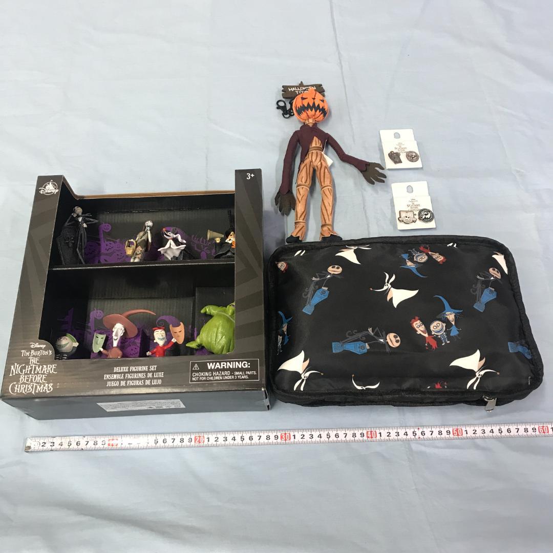 ナイトメア・ビフォア・クリスマス まとめ フィギュア ピンバッジ キーホルダー 一番くじ『ナイトメアー・ビフォア・クリスマス』 ジャックの