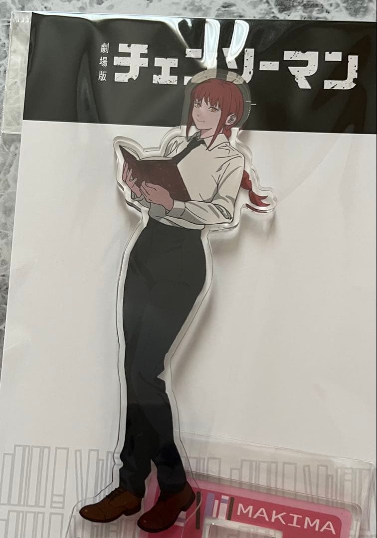 チェンソーマン TSUTAYA マキマ アクリルスタンド 渋谷POPUPレゼ篇